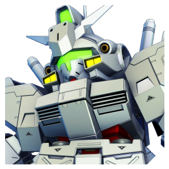 ガンダム試作1号機(チョバム・アーマー装備)